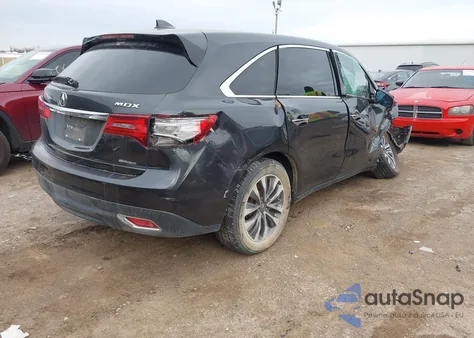 2014 Acura Mdx Technology Package из США, поврежденный, VIN 5FRYD4H49EB015741